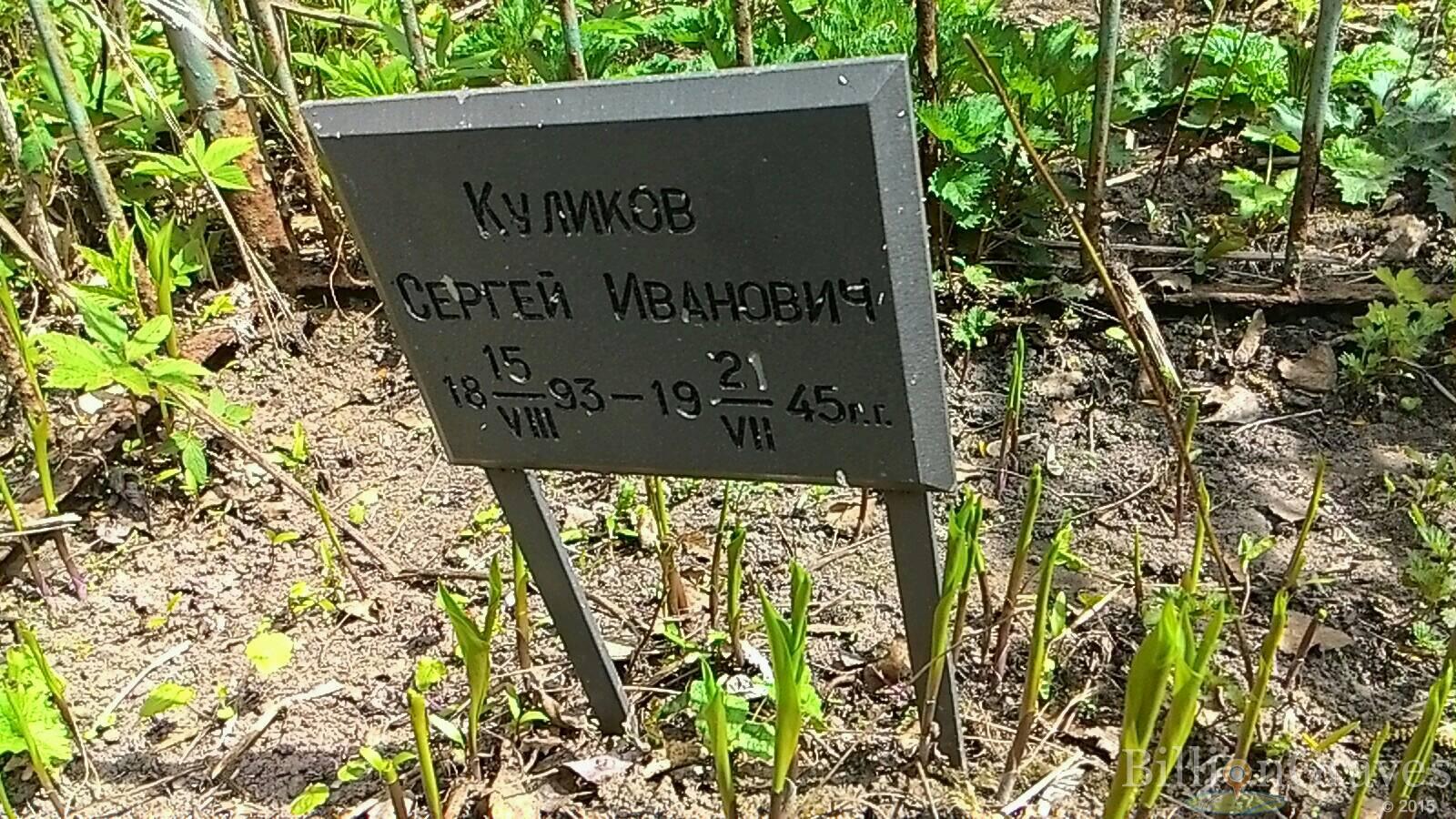 Куликов Сергей Иванович