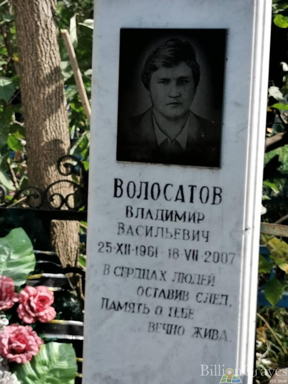 Волосатов Владимир Васильевич