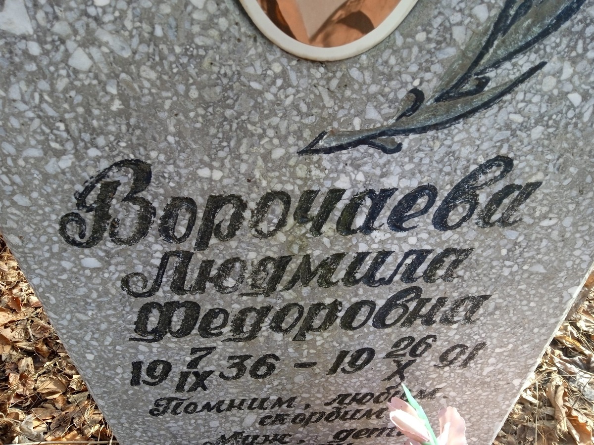Ворочаева Людмила Федоровнаи