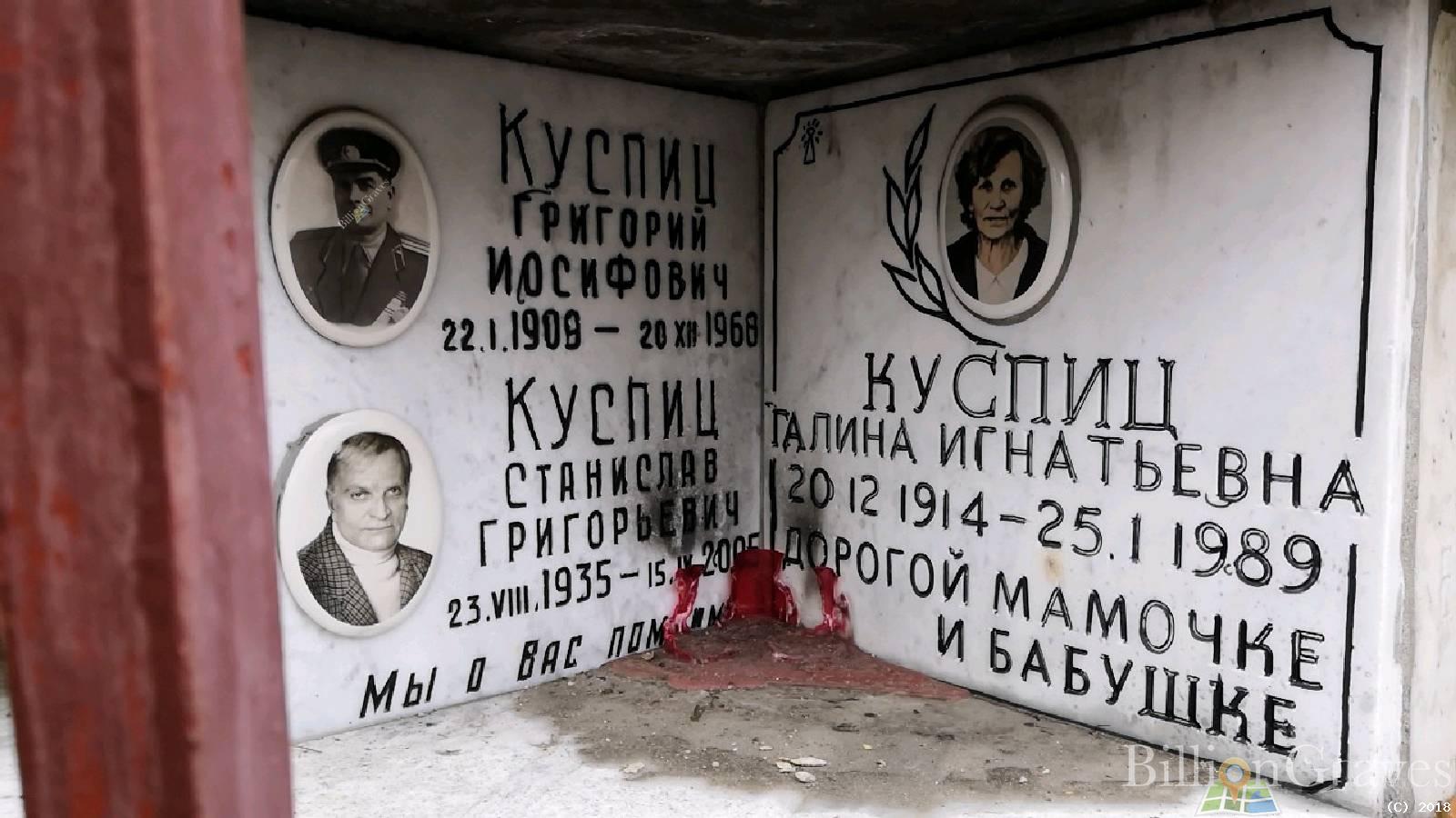Куспиц Галина Игнатьевна
