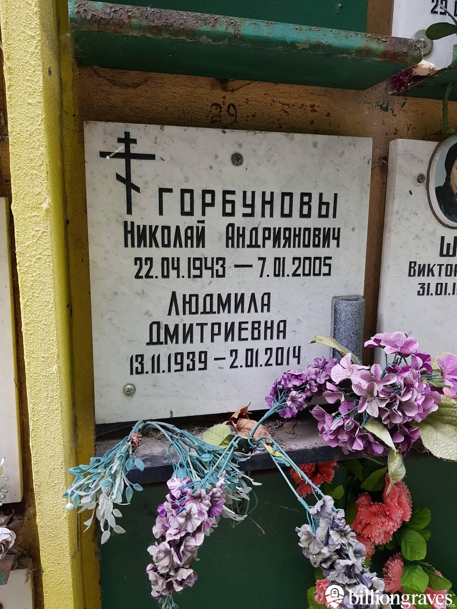 Горбунова Людмила Дмитриевна