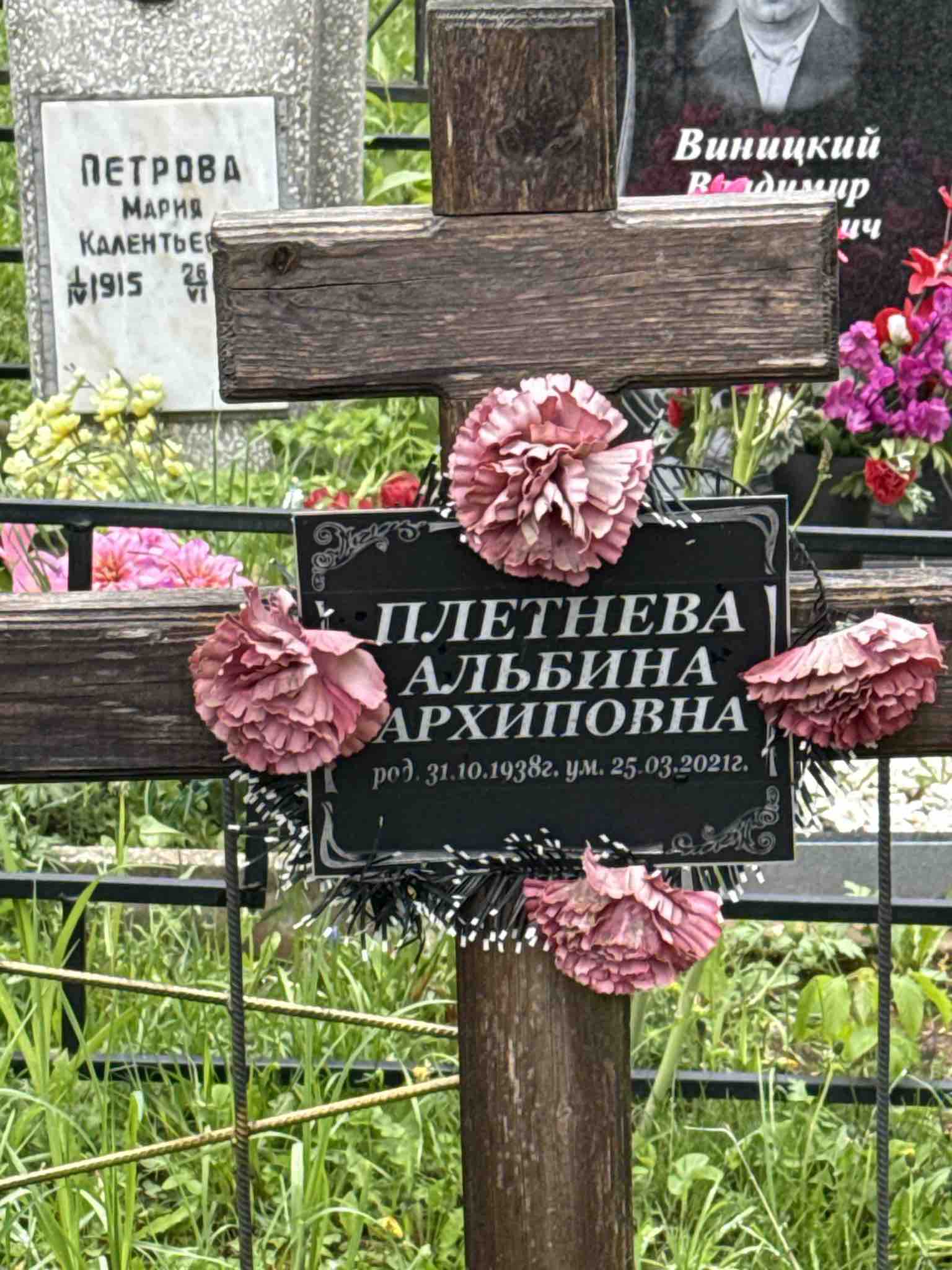 Плетнева Альбина Архиповна