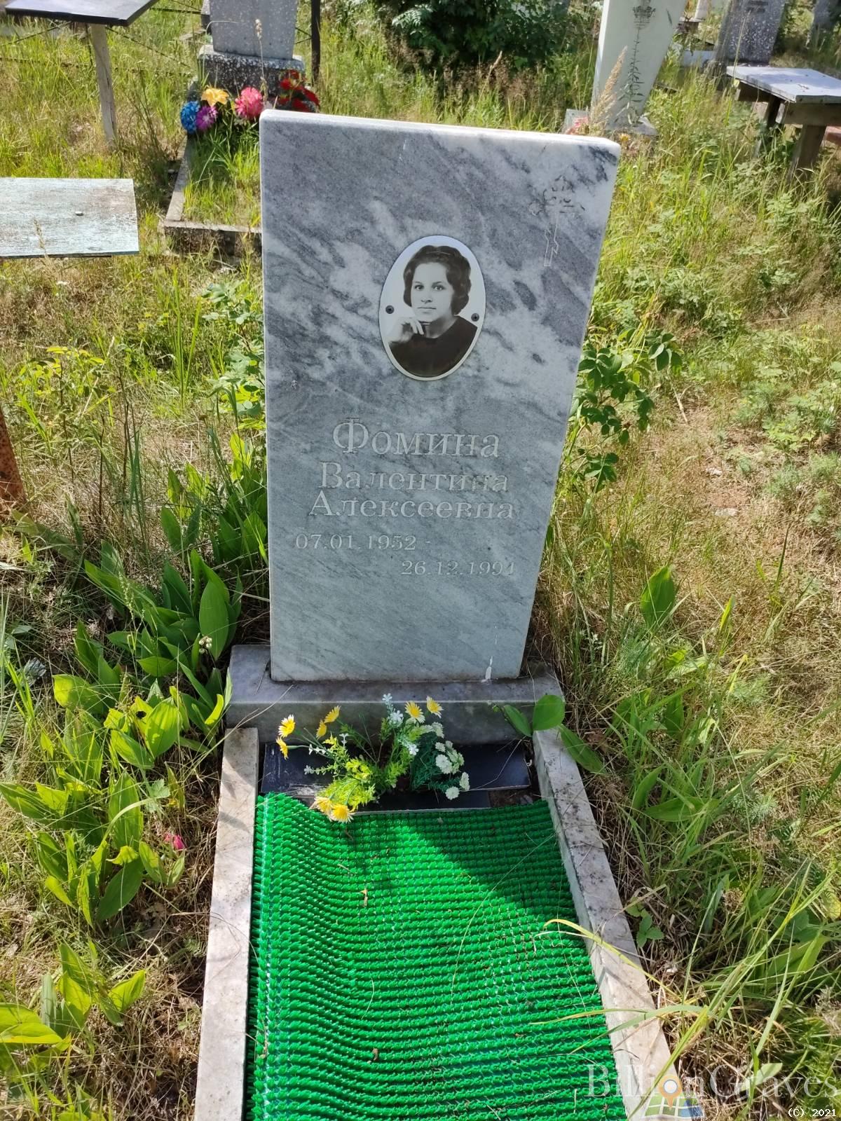 Фомина Валентина Алексеевна