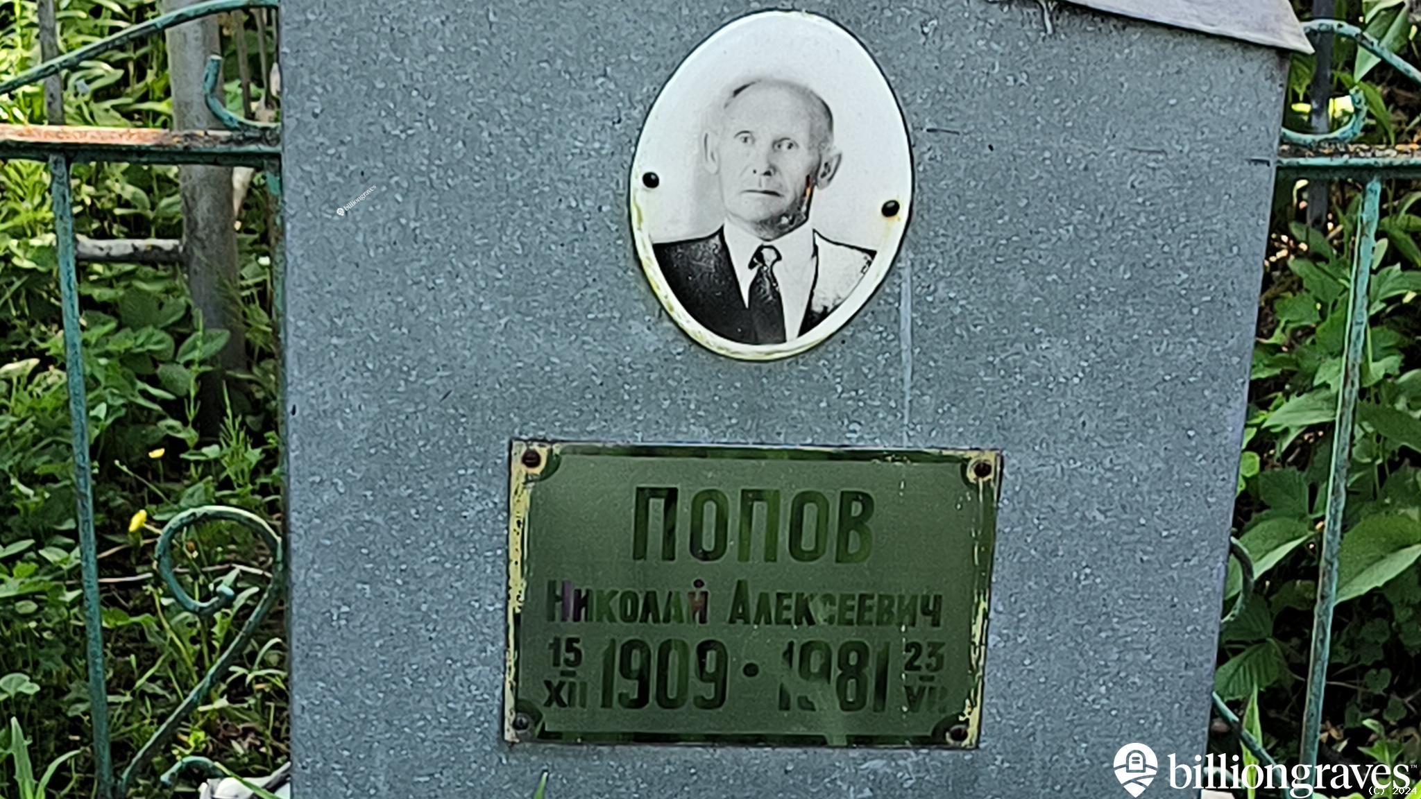 Попов Николай Алексеевич