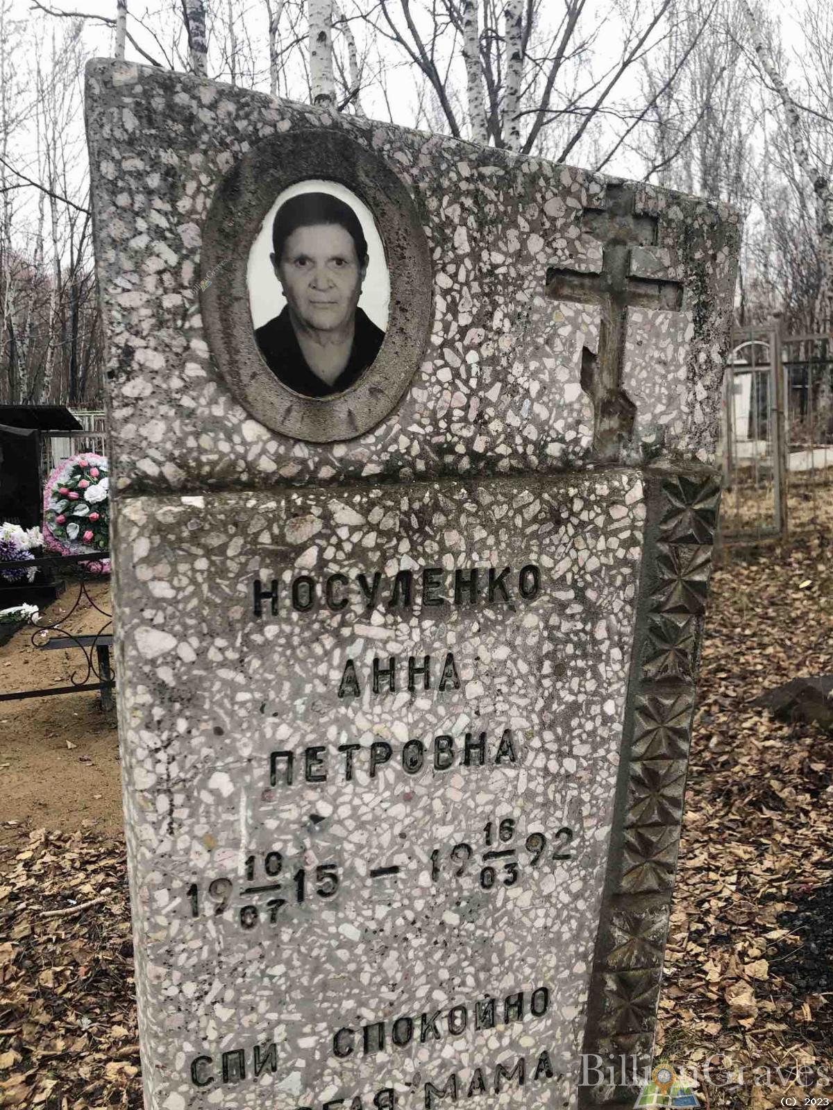 Носуленко Анна Петровна