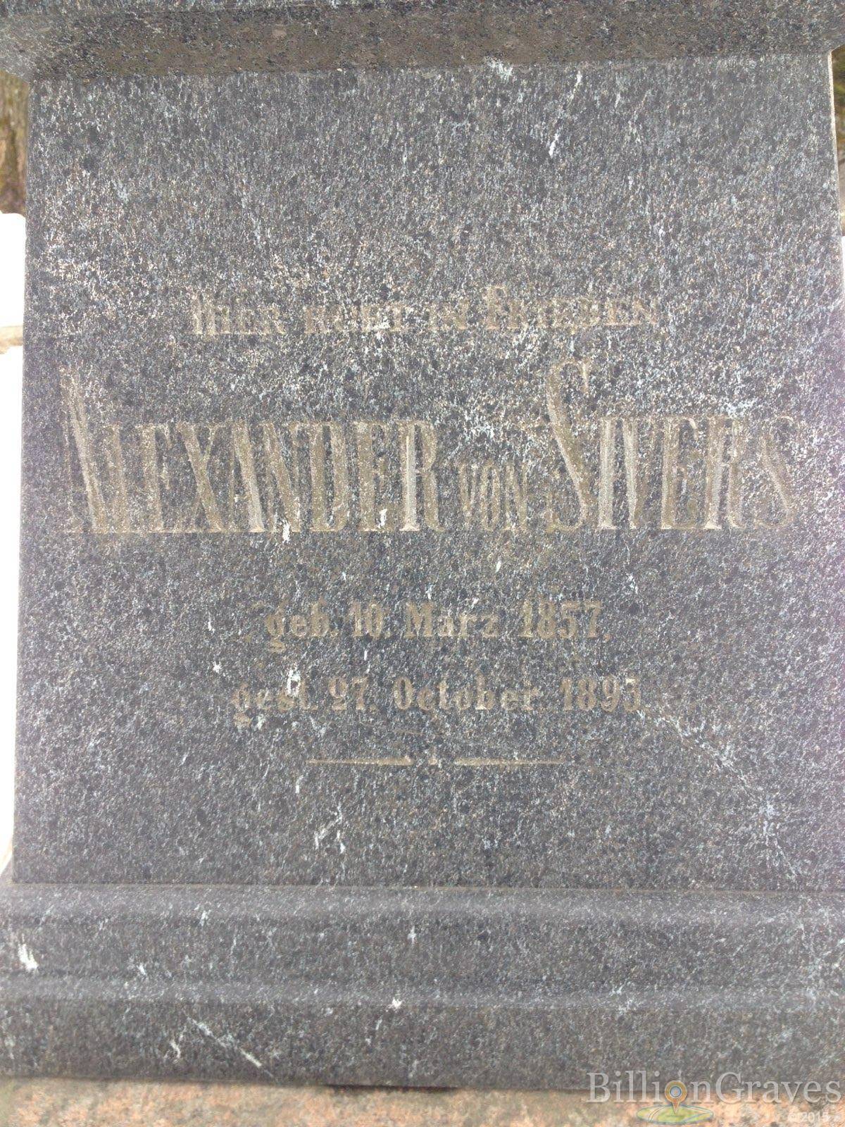 von Sivers Alexander