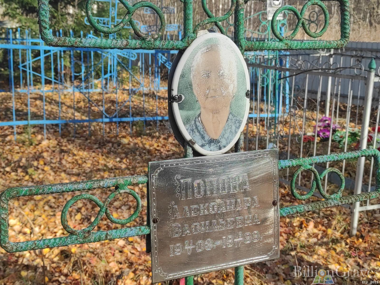 Попова Александра Васильевна