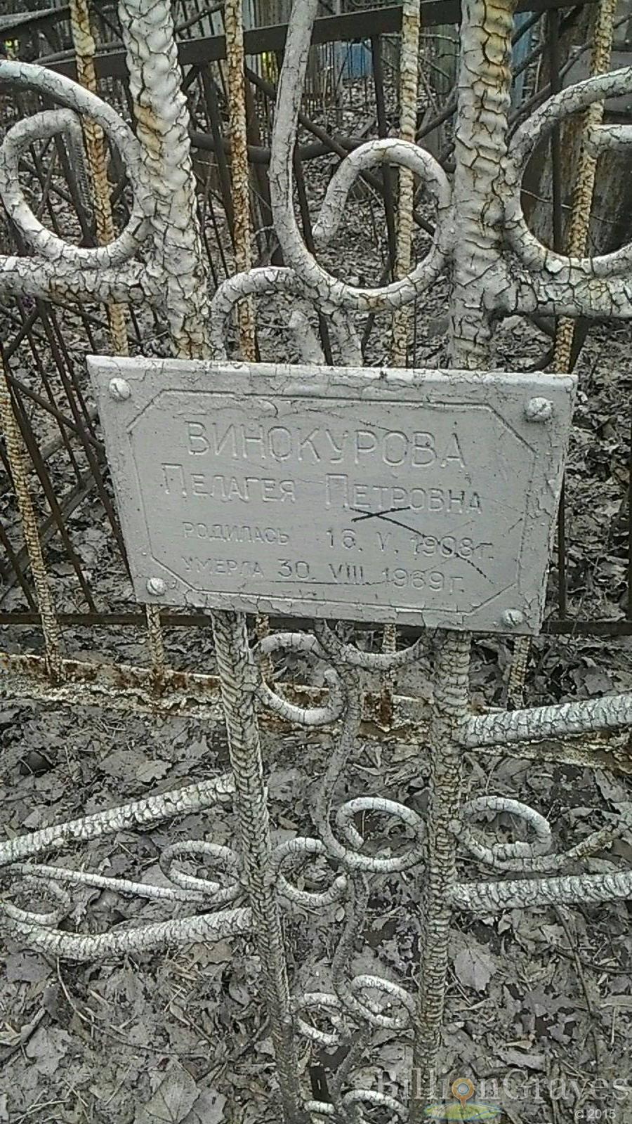 Винокурова Пелагея Петровна