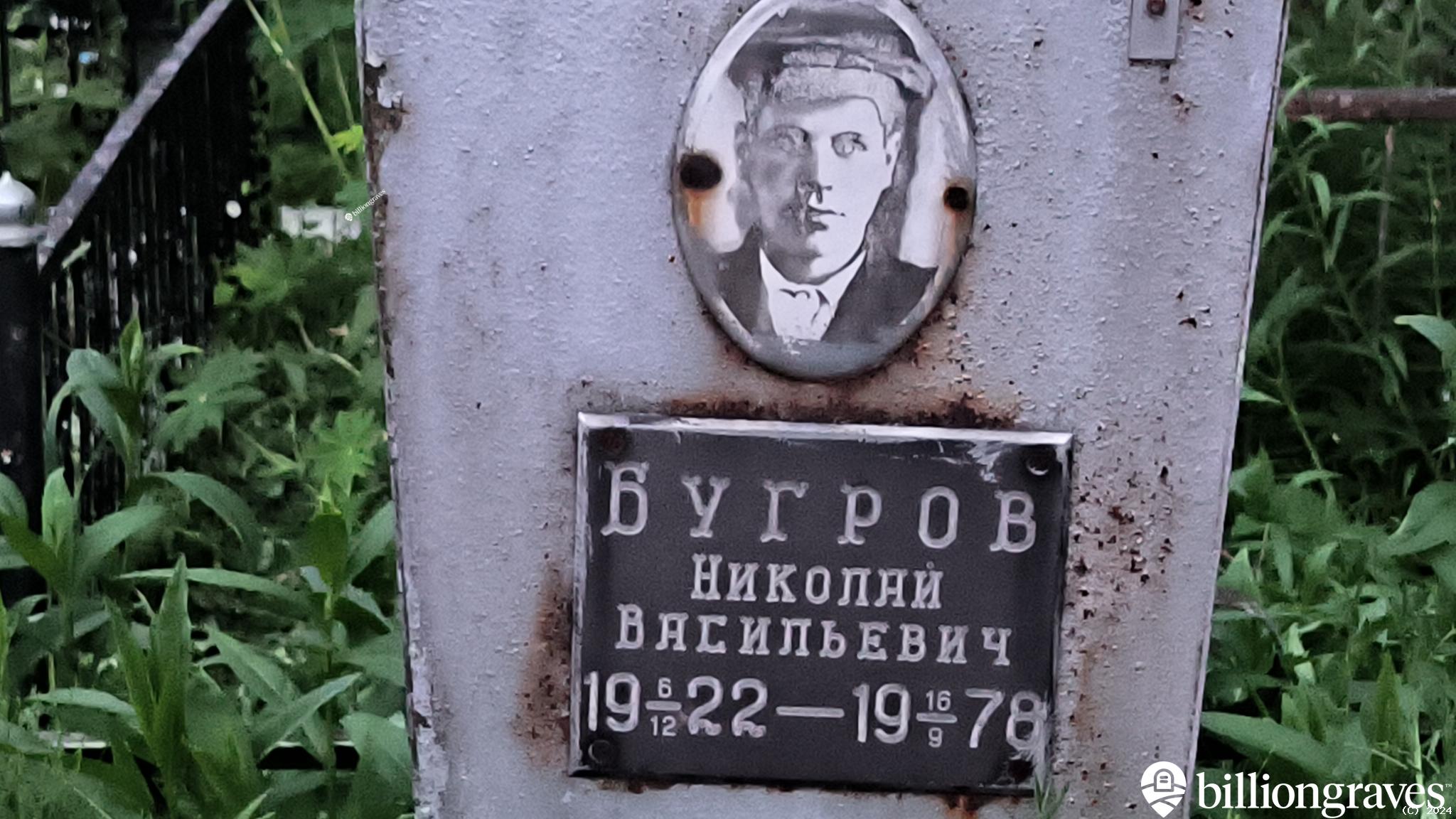 Бугров Николай Васильевич