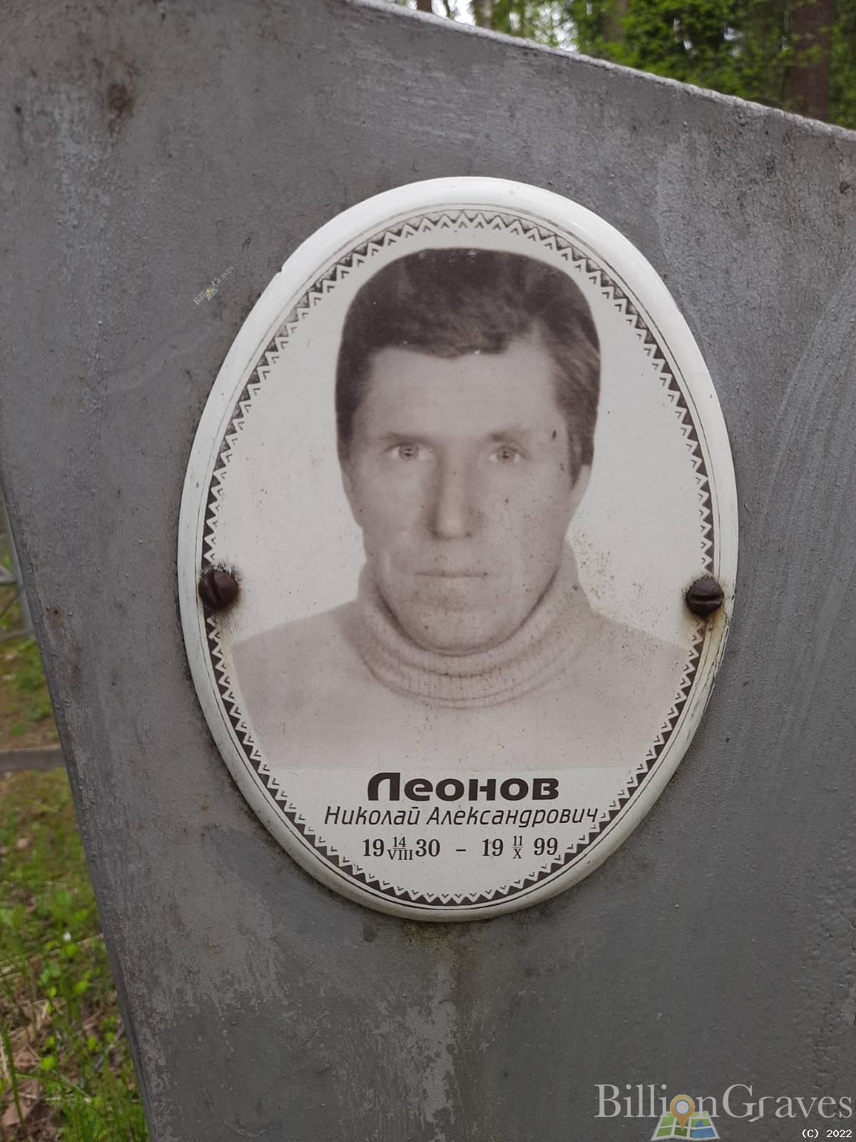 Леонов Николай Александрович