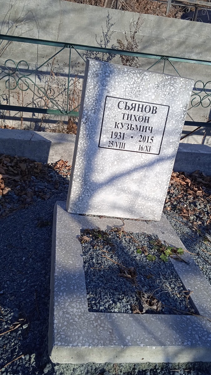 Сьянов Тихон Кузьмич