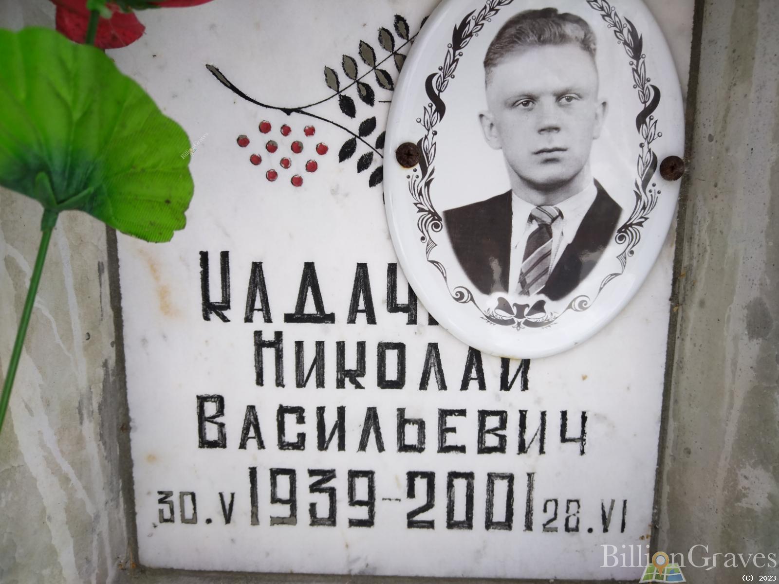 Кадач... Николай Васильевич
