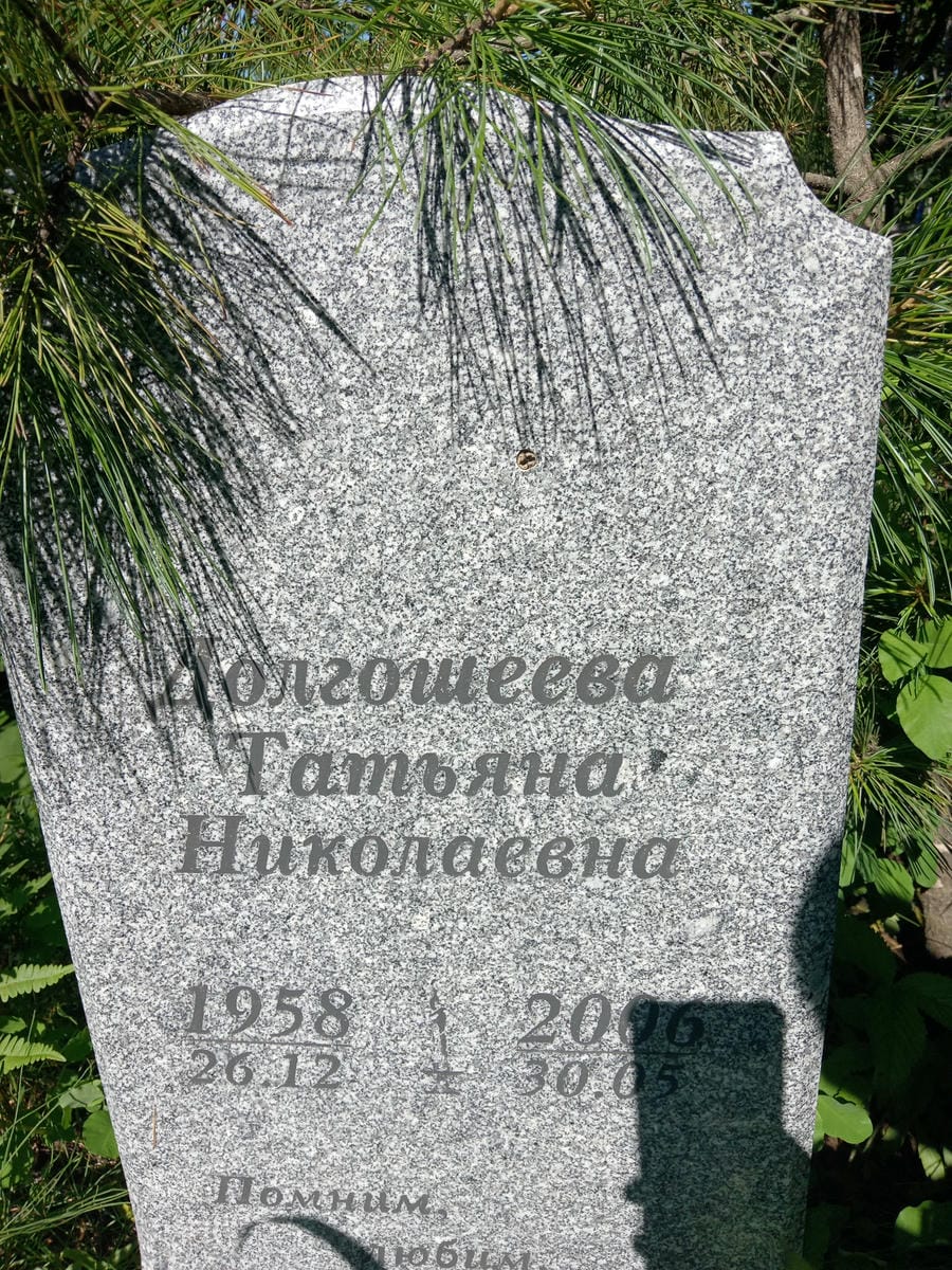 Долгошеева Татьяна Николаевна
