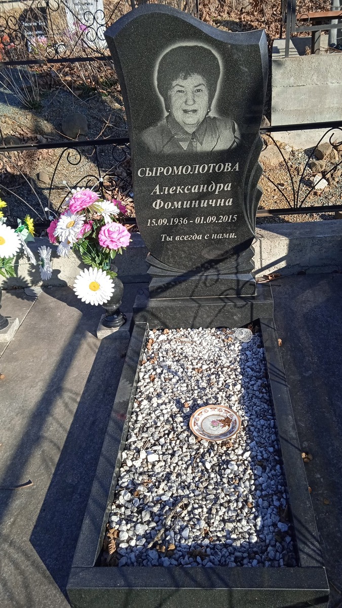 Сыромолотова Александра Фоминична