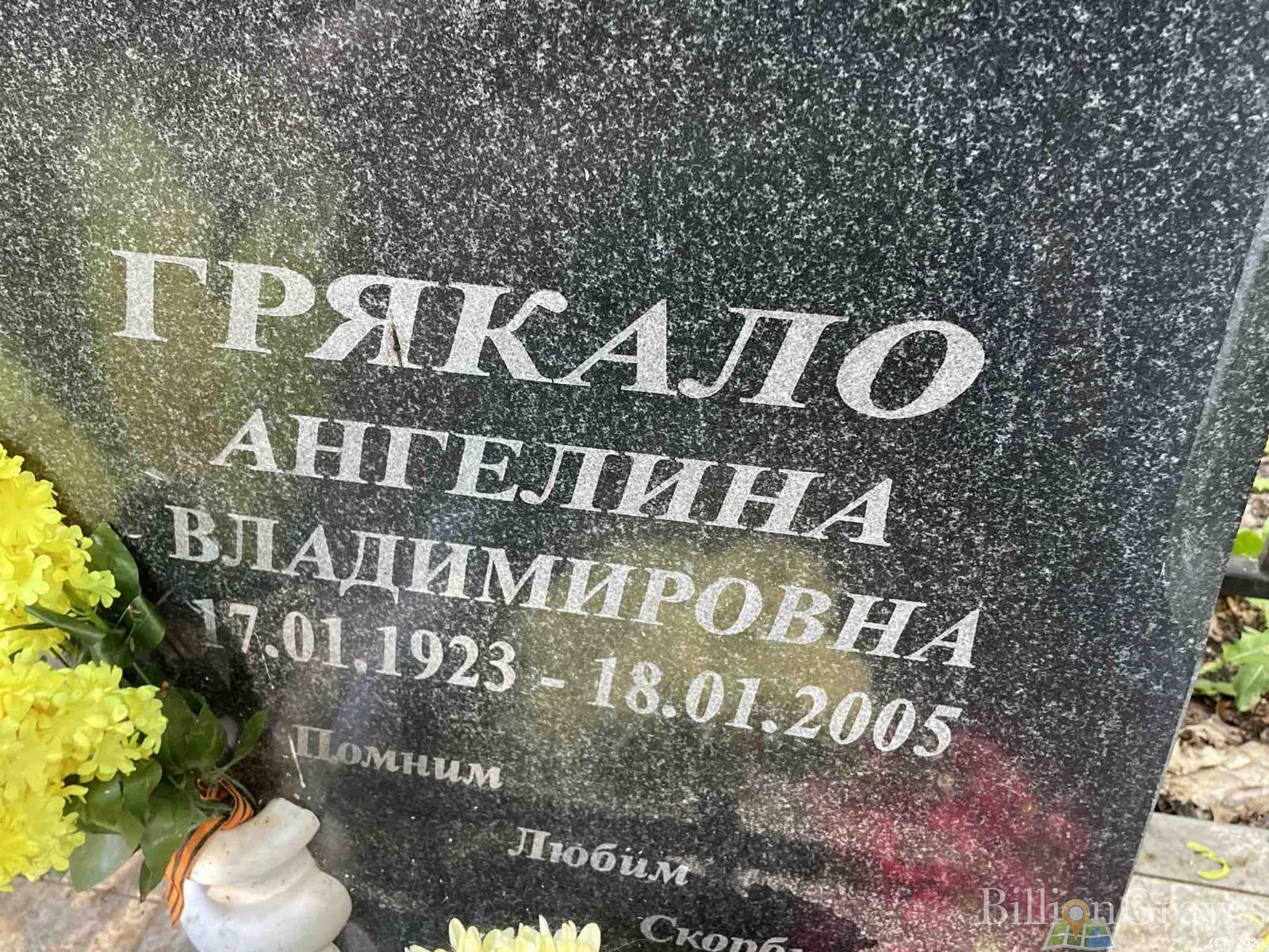 Грякало Ангелина Владимировна