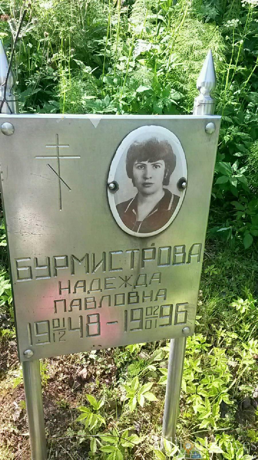 Бурмистрова Надежда Павловна