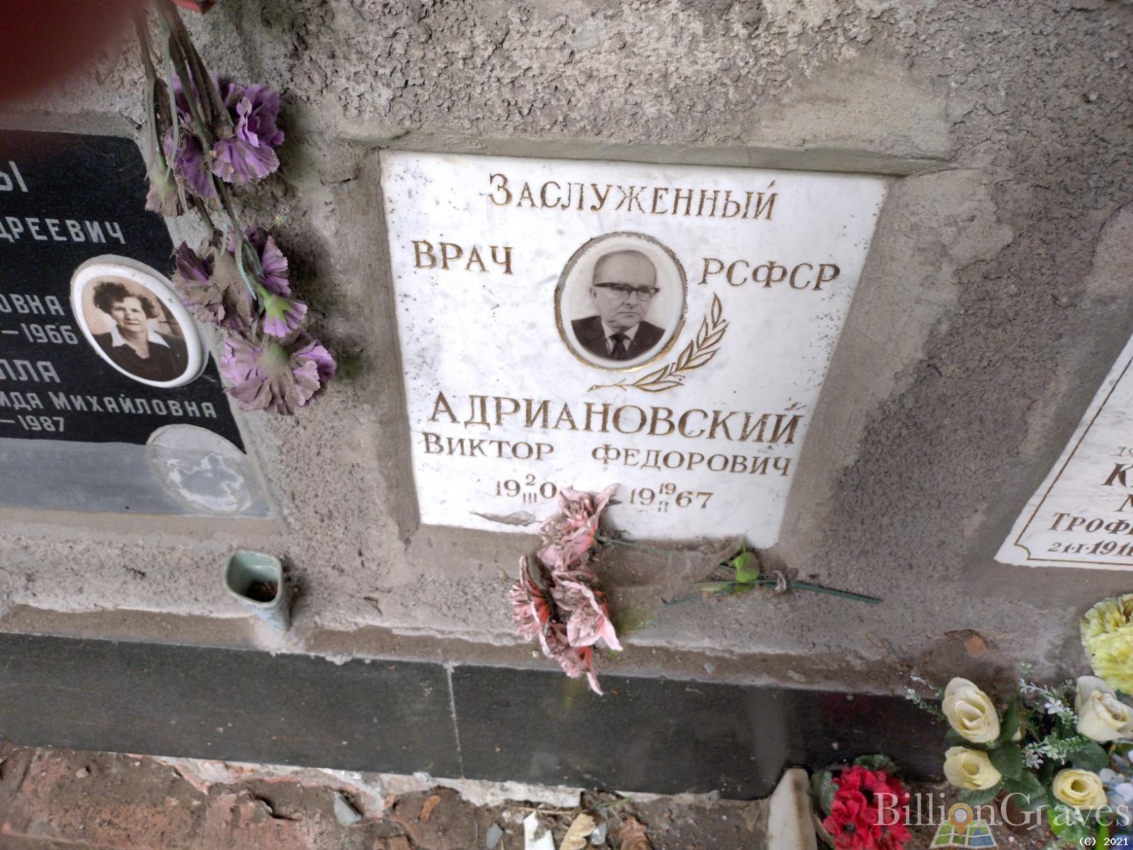 Адриановский Виктор Федорович