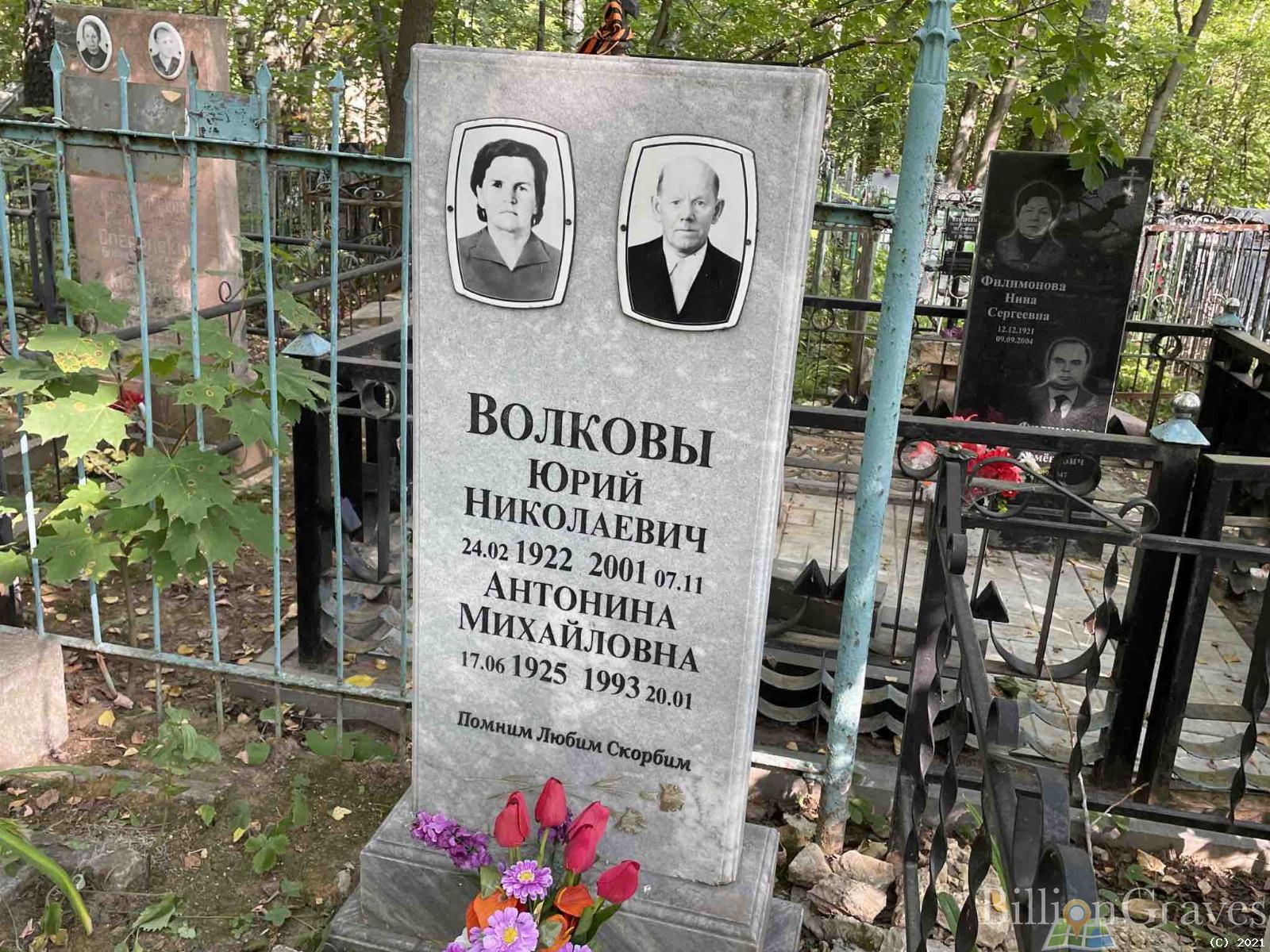 Волков Юрий Николаевич