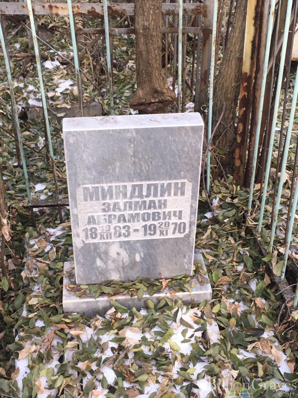 Миндлин Залман Абрамович
