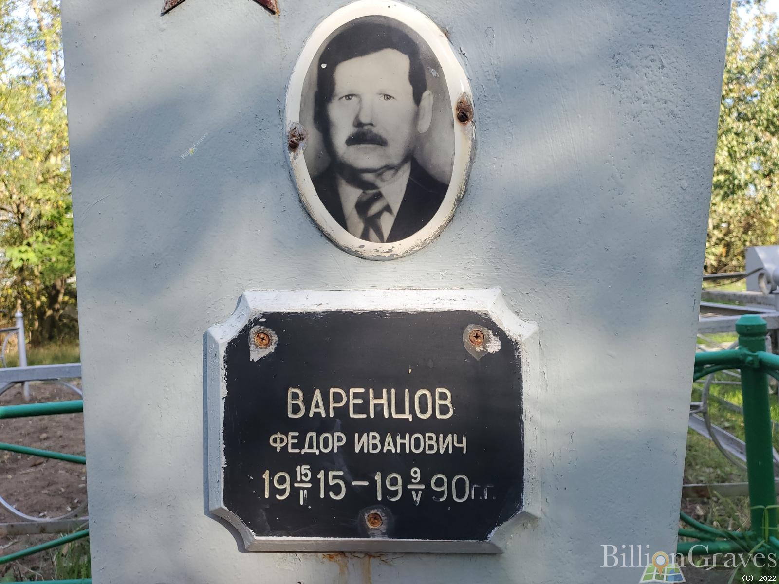 Варенцов Федор Иванович