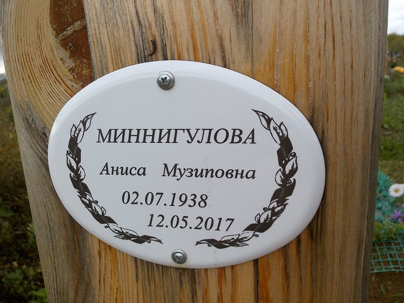 Аниса Миннигулова Музиповна
