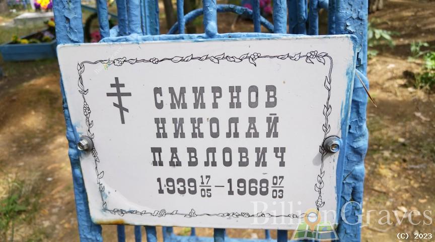Смирнов Николай Павлович