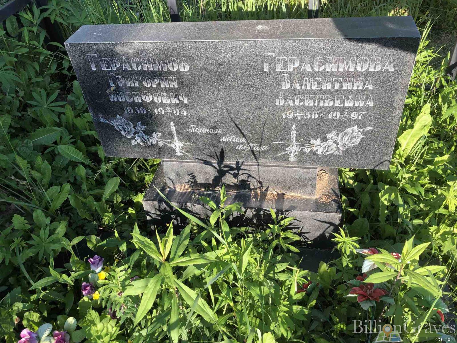 Герасимова Валентина Васильевна