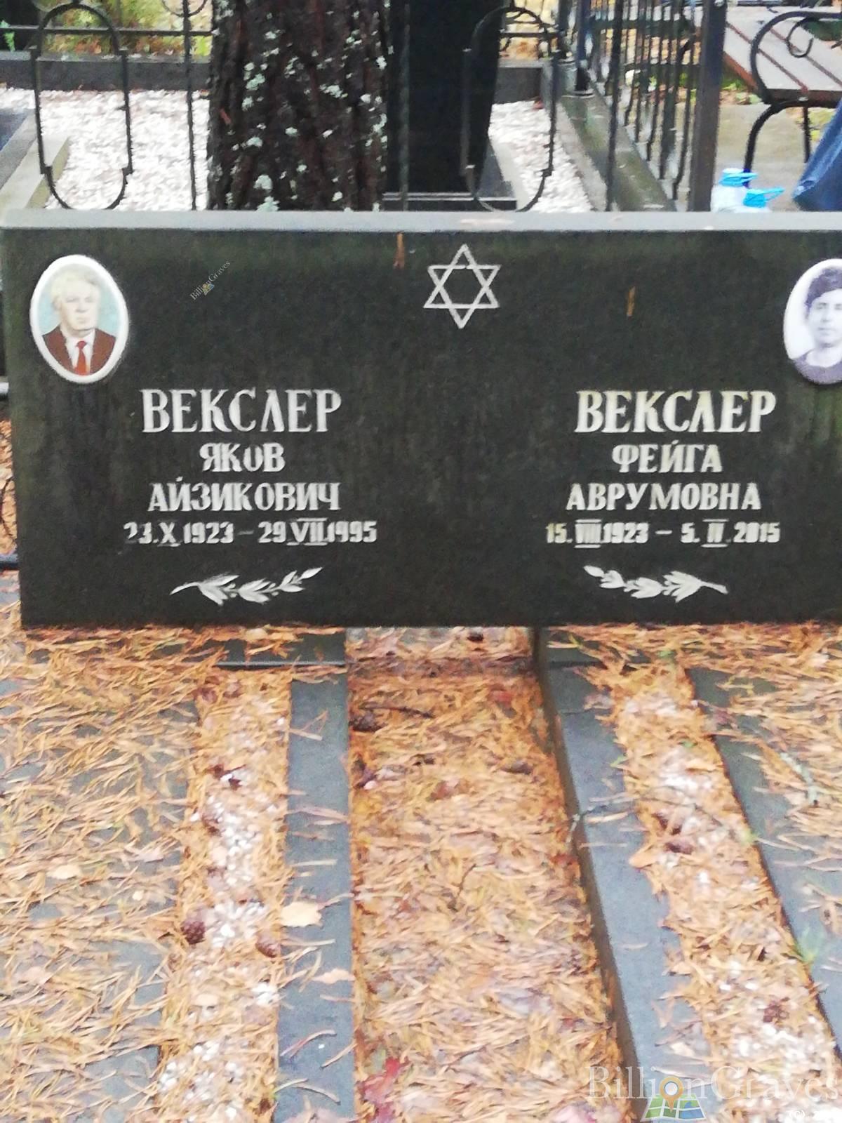 Векслер Фейга Аврумовна