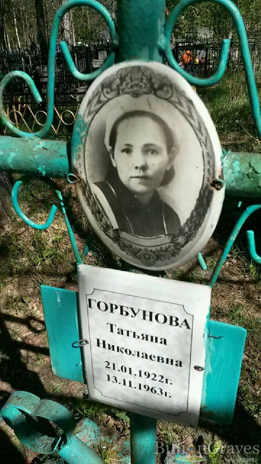 горбунова анна николаевна