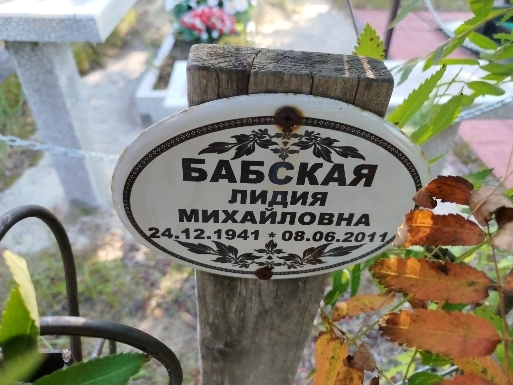 Бабская Лидия Михайловна