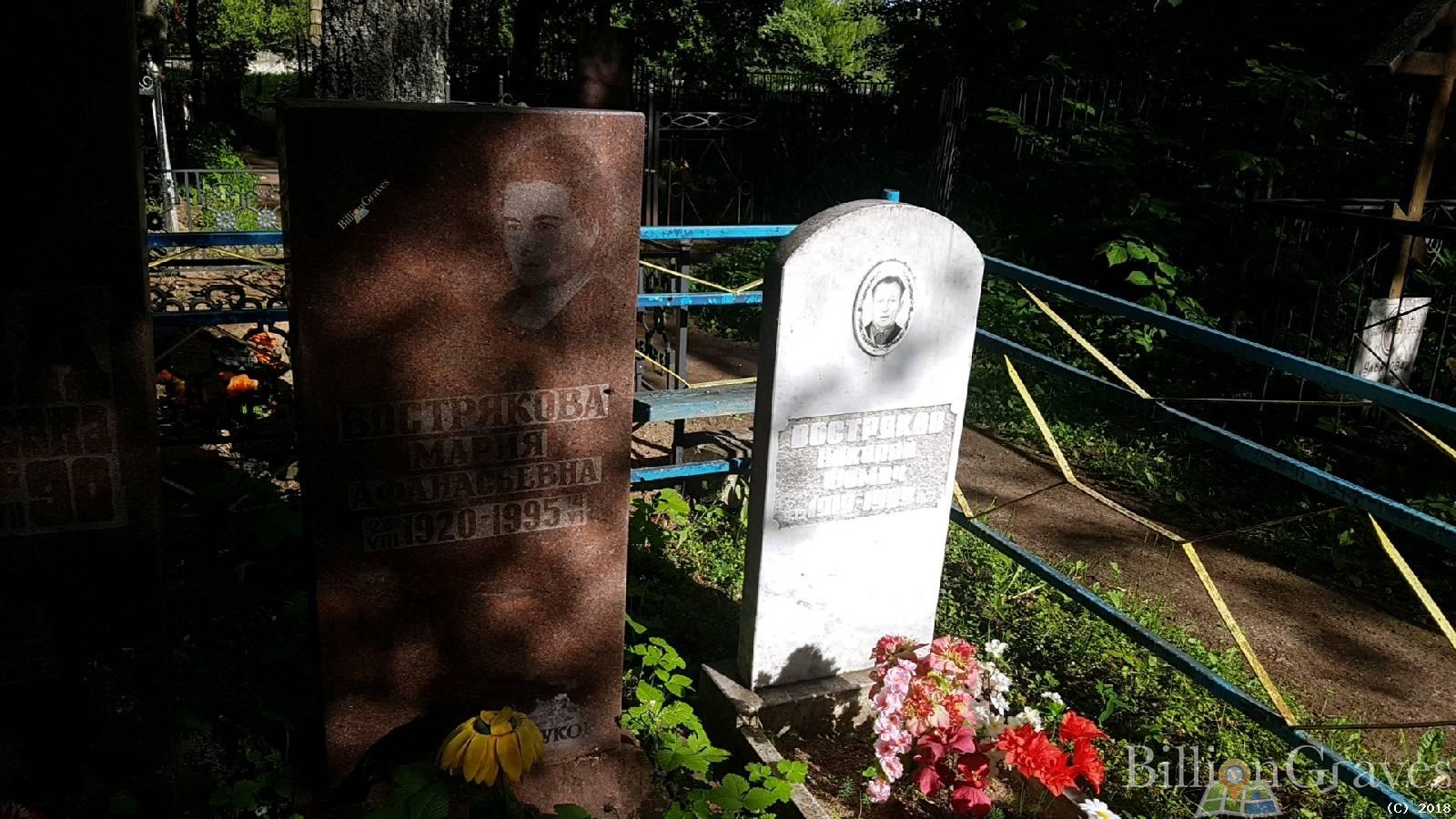Вострякова Мария Афанасьевна