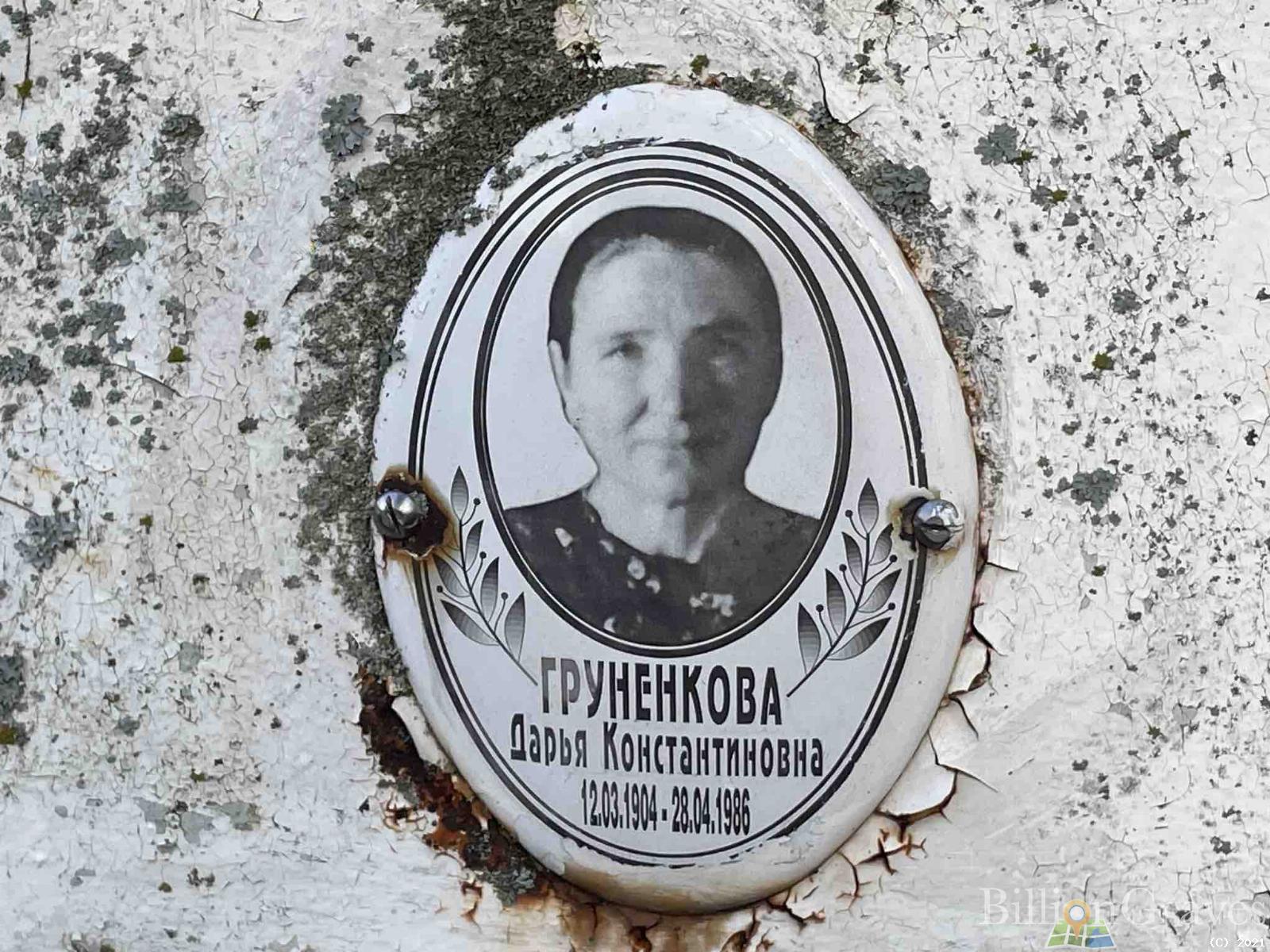Груненкова Дарья Констатиновна