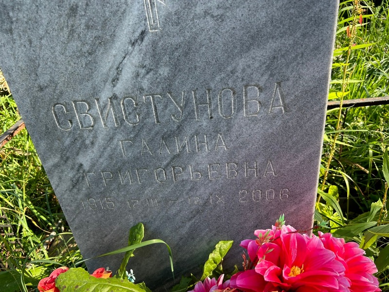 Свистунова