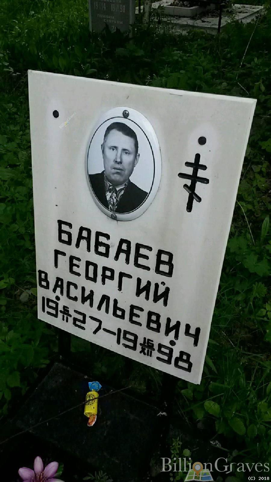 Бабаев Георгий Васильевич