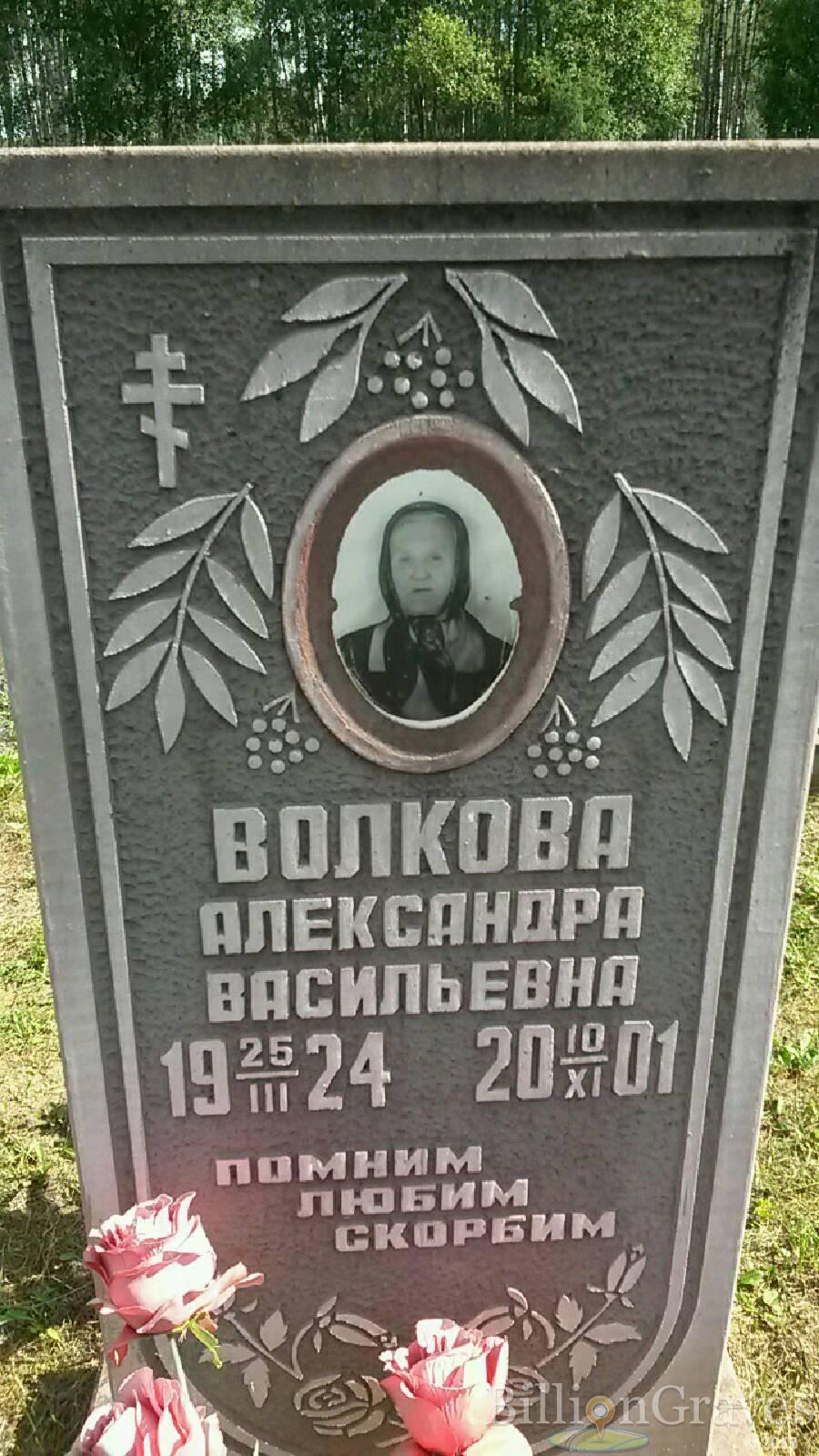 Волкова Александра Васильевна