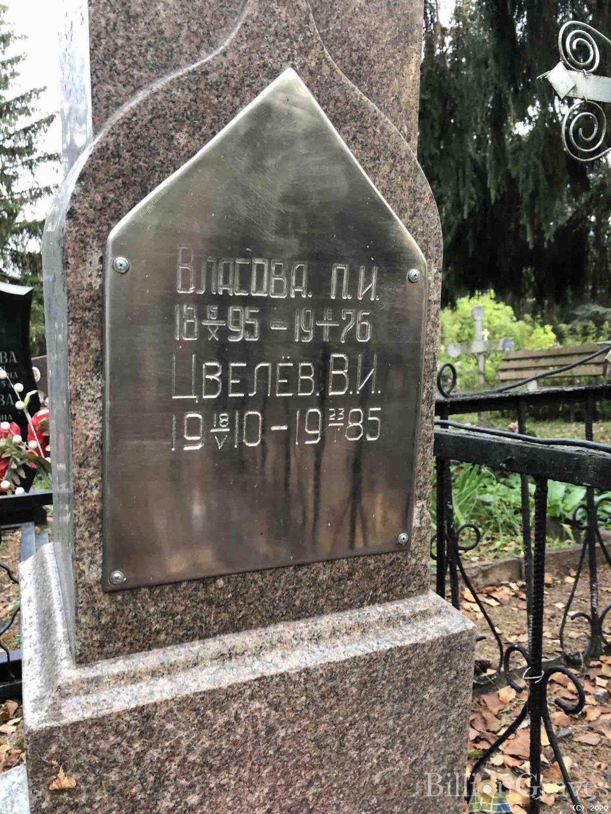 Цвелёв В. И.