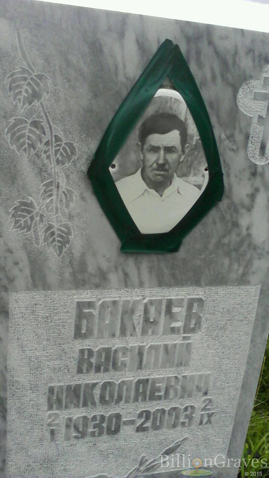 Бакаев Василий Николаевич