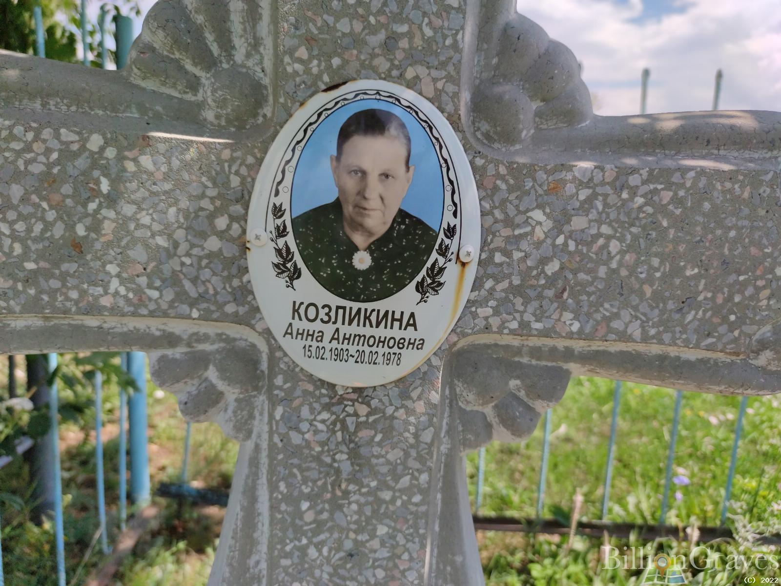 Козликина Анна Антоновна