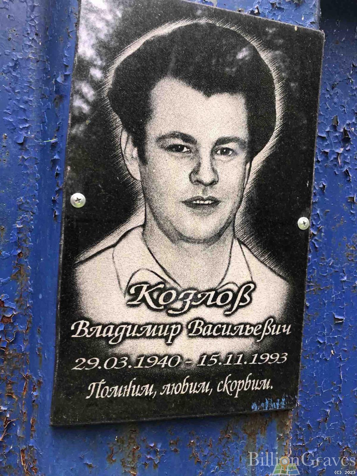 Козлов Владимир Васильевич
