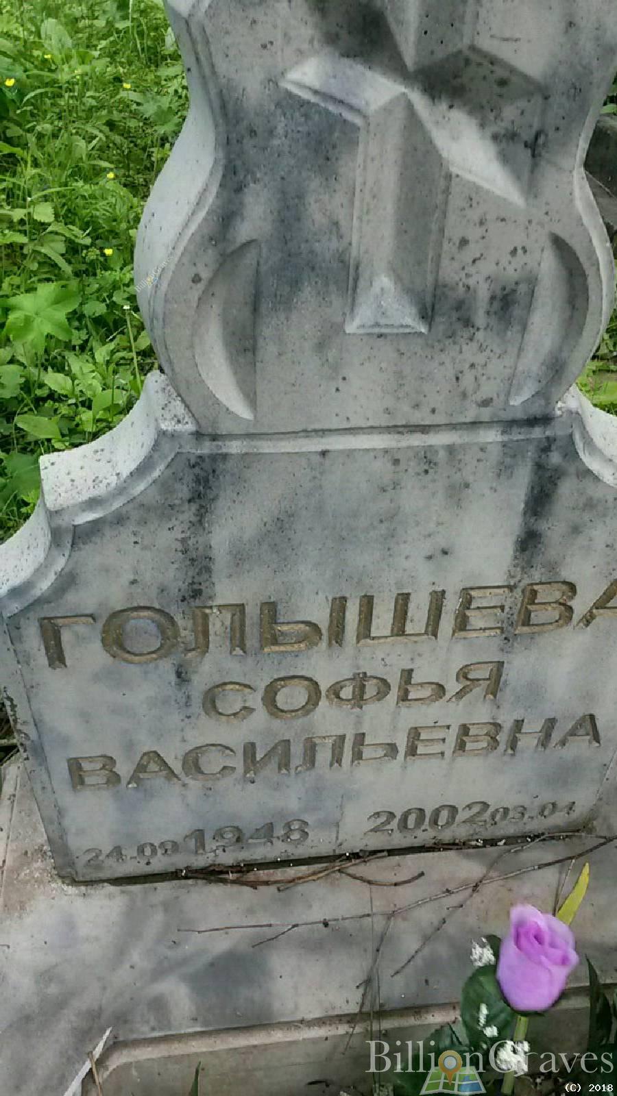 Голышева Софья Васильевна