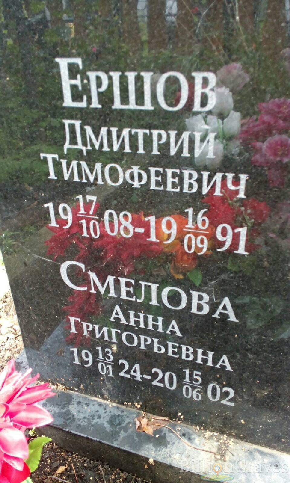 Ершов Дмитрий Тимофеевич