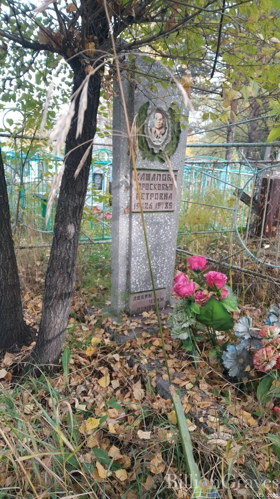 Кашапова Просковья Петровна