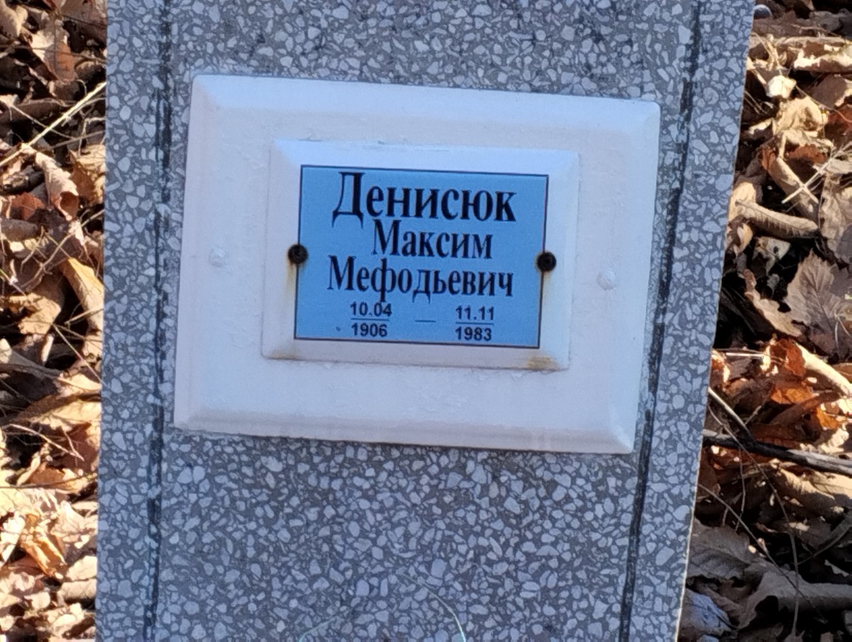 Денисюк Максим Мефодьевич