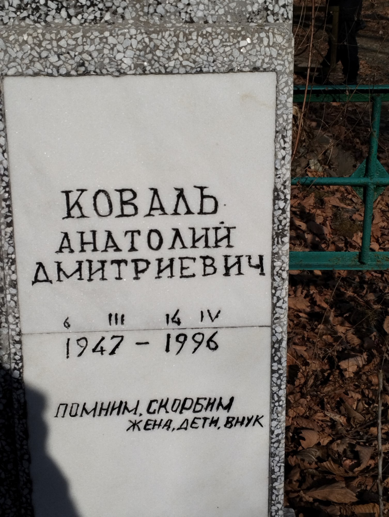 Коваль Анатолий Дмитриевич