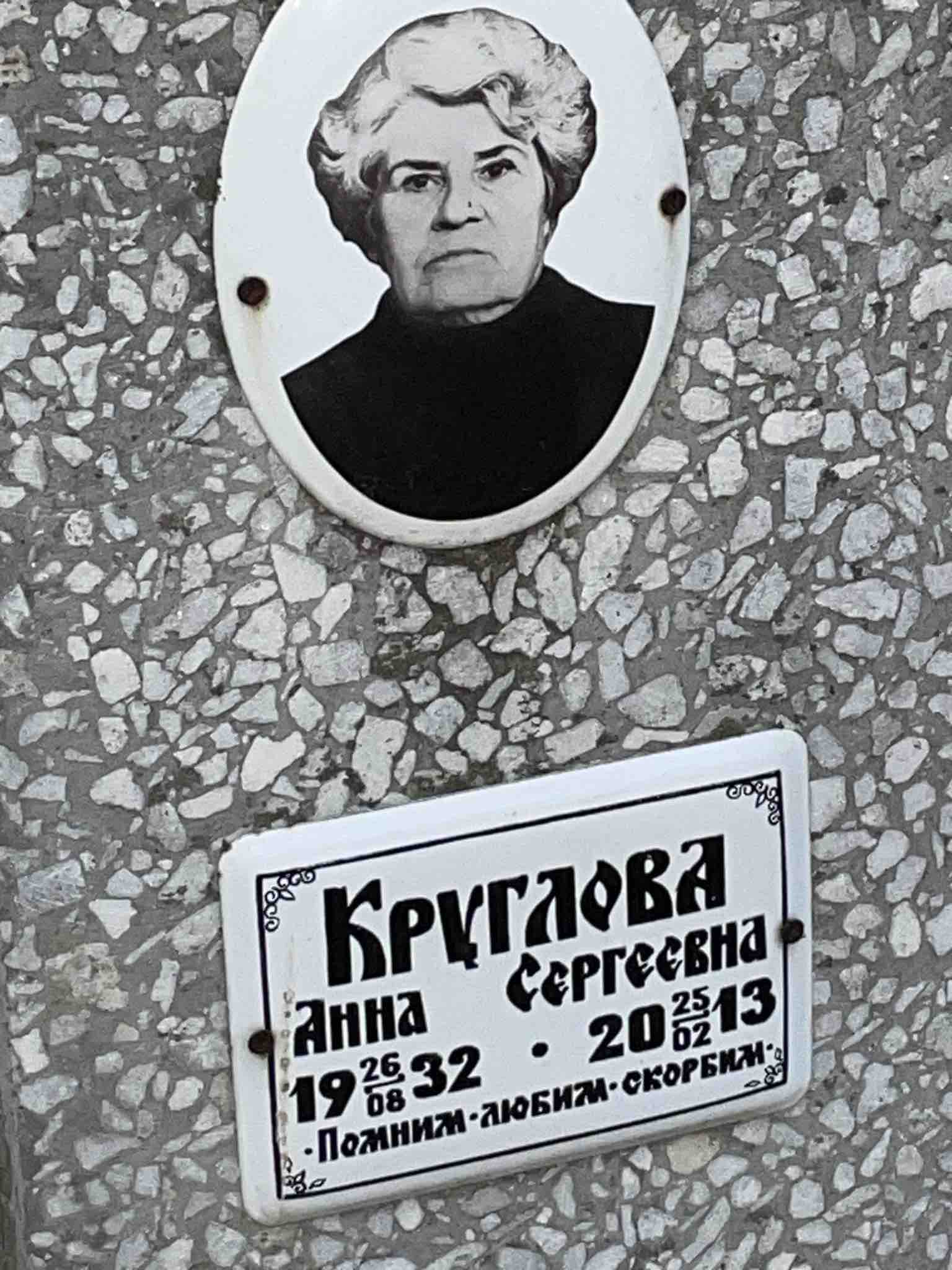 Круглова Анна Сергеевна