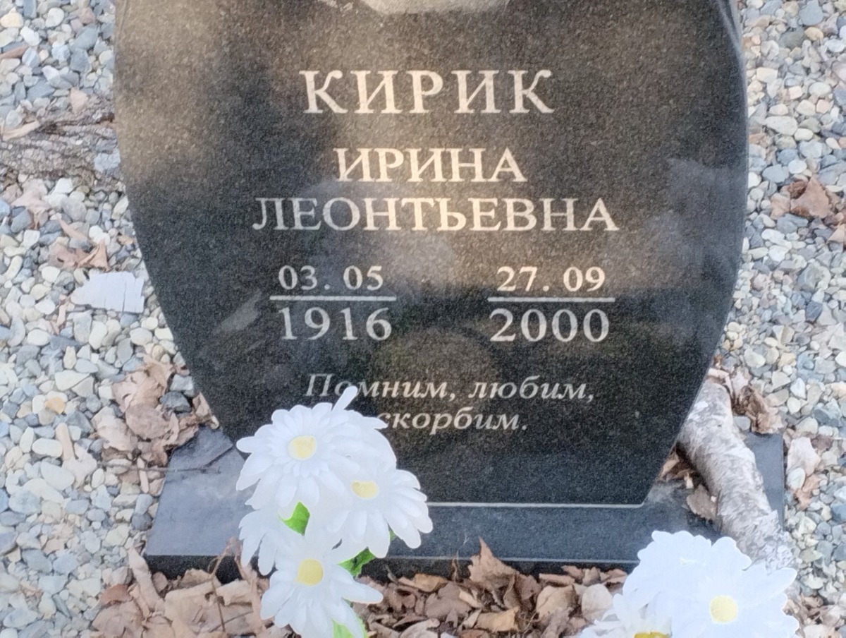 Кирик Ирина Леонтьевна