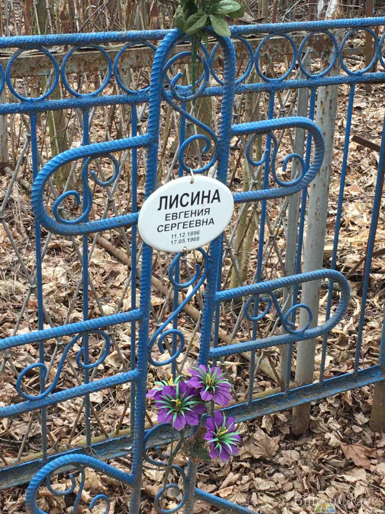 Лисина Евгения Сергеевна