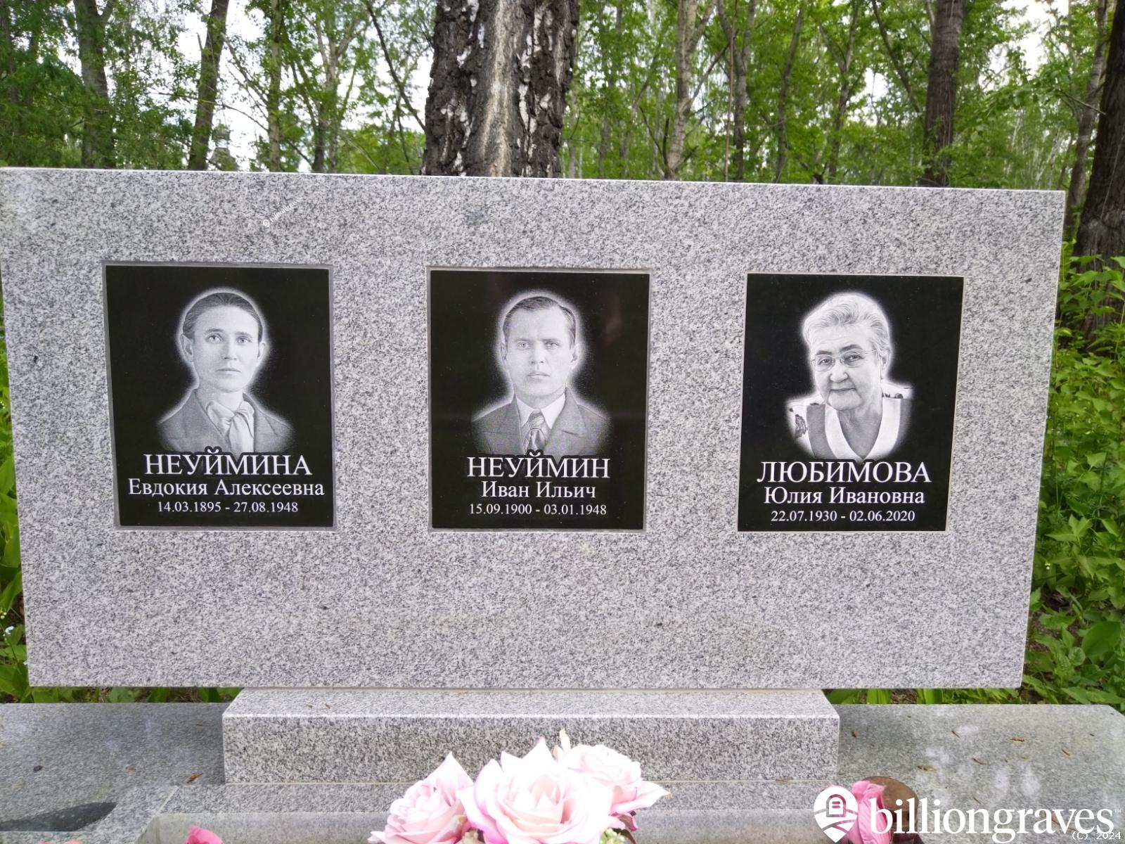Любимова Юлия Ивановна