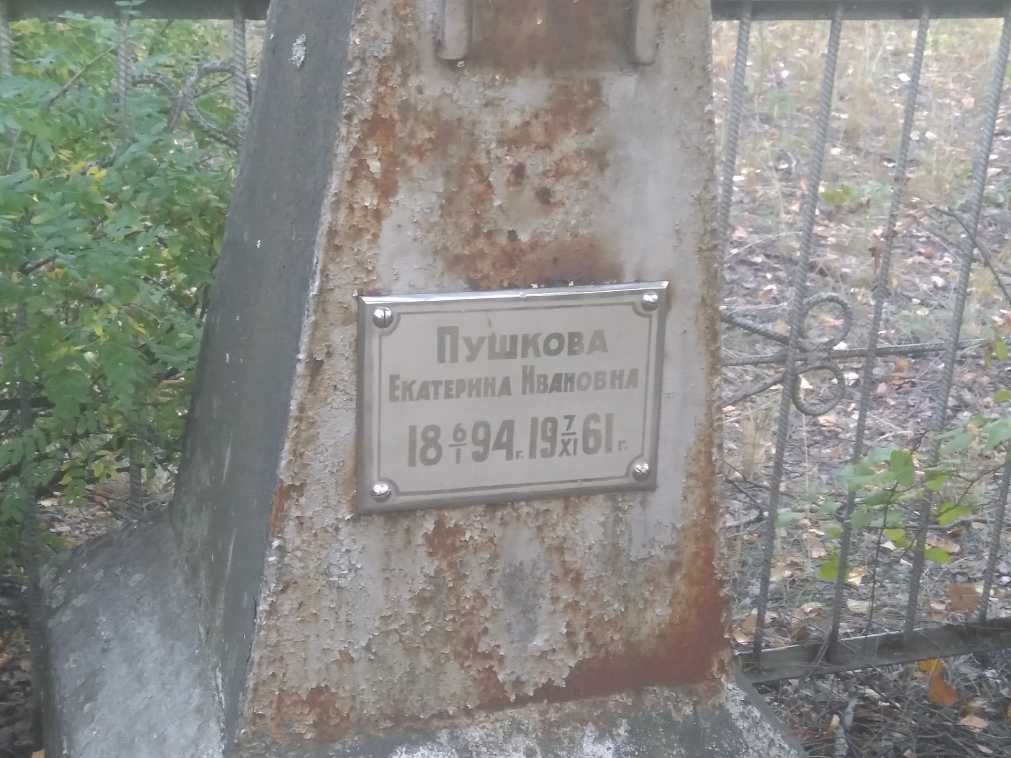 Пушкова Екатерина Ивановна