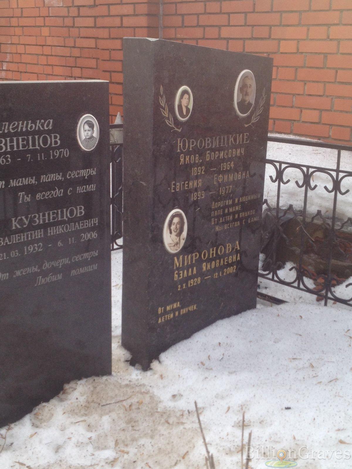 Миронова Белла Яковлевна